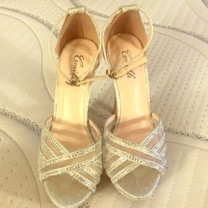 High heels. Worn only once. Perfect condition